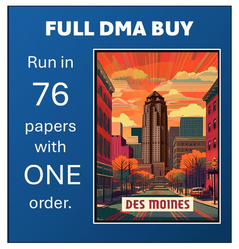 Des Moines DMA Full DMA Buy