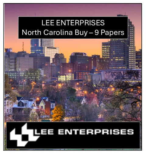 Lee Enterprises North Carolina Buy 9 Papers