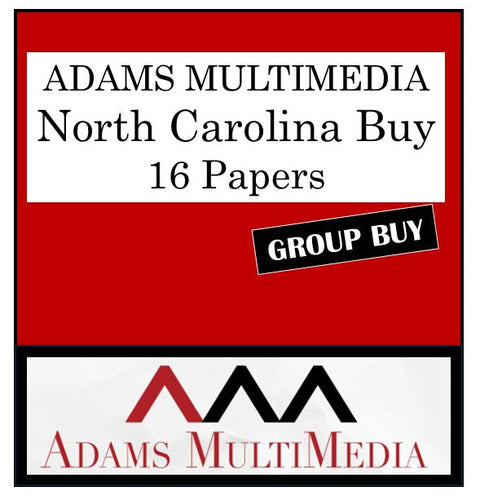 Adams MultiMedia North Carolina Buy